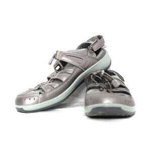 Orthofeet Women's Orthopedic Soft Microfiber Verona Sandals Size 10.5W